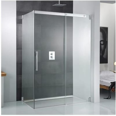 HSK K2 sliding door with side panel K2.31-41-50-bis120cm-L