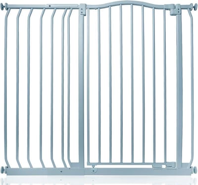 Safetots Klemhek met Gebogen Bovenkant, 107-116cm, Grijs, Hoog 100cm