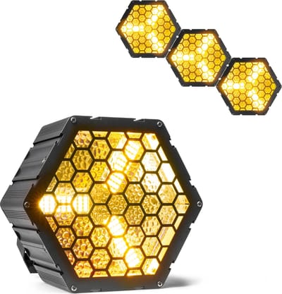BeamZ Set van 4x RB90 Retro Blinders - 3x 30W RGB/WW LED’s