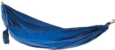 Reishangmat - Hangmat met banden - Ontspannen buiten - Supersterke naden - 285 x 150 cm - Blauw