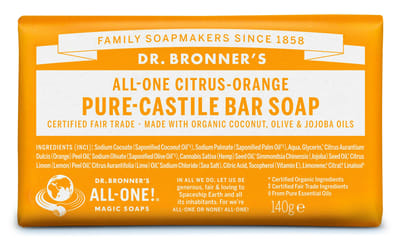 Dr. Bronner’s Dr. Bronner&rsquo;s Magic Bar Soap Citrus 140 g