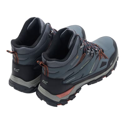 Regatta Heren Holcombe III Wandelschoenen (Donkere storm/Brick)
