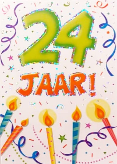 Kaart - That funny age - 24 jaar - TFA031