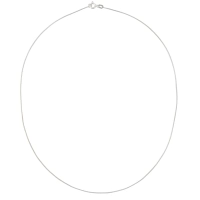 Behave – Zilveren Ketting 925 – 41,5 Cm – 0.9 Mm – Massief Zilver – Snake Chain – Slangen ketting