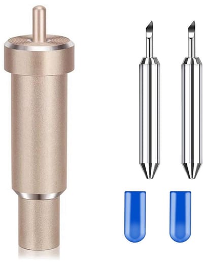 Dailygoods- Diepgesneden Messen - Premium Hardmetaal - Fijn Puntmes - Snijbestendig - Eenvoudig te Installeren - Ideaal voor Graveren - Snijmes