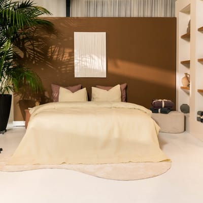 Kayori Ochi Dekbedovertrek Tencel - 140x200-220 + 1 sloop - Eenpersoons - Zacht & Verkoelend - Offwhite