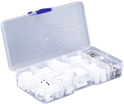 Dailygoods - 120 Stuks VH3.96 Connector Kit - Veelzijdig voor DIY Projecten - Compact en Lichtgewicht - Ideaal voor Apparatuur Reparatie - Geschikt vo...