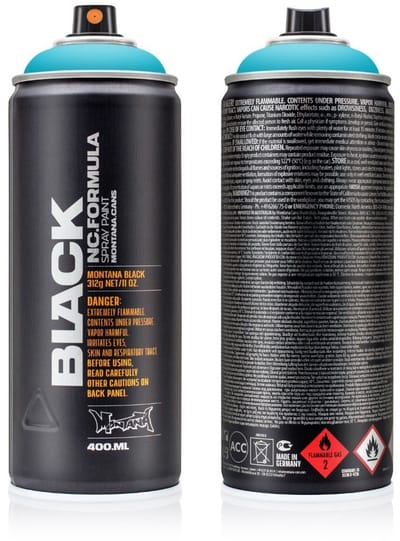 Montana BLACK TR5000 Cyan spuitbus 400ml