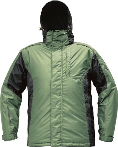 Cerva Dayboro winterparka groen/zwart maat S