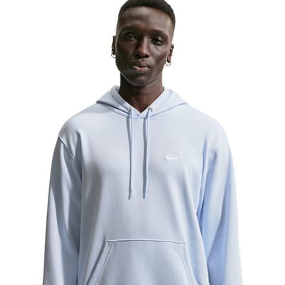 Nike fleece Hoodies Heren - Blauw - Maat XL