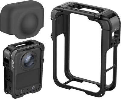 Camera Cage voor DJI Osmo 360 - Aluminium Beschermframe en Uitbreidingsbehuizing voor Stabilisatie en Accessoires
