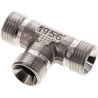 T-Fitting G1/2'' Buitendraad RVS 350bar (4917,5psi)