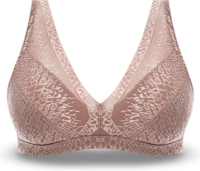 Fantasie Envisage Beha Kleur taupe Glanzend met fantasie print Maat L