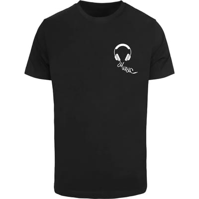 Mister Tee - Melodic Heren Tshirt - 3XL - Zwart