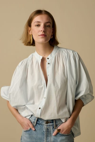 Sissy-Boy - Lichtblauwe blouse