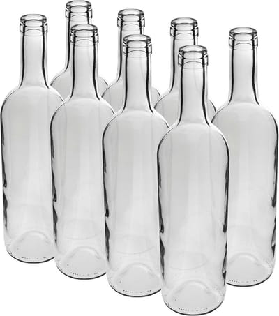 Wijnfles helder 0.75 liter