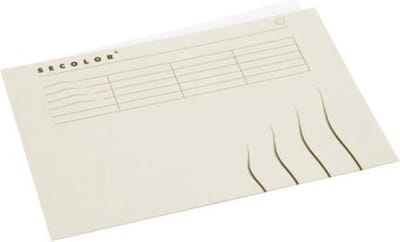 Secolor Dossieromslag A4 - pak 25 stuks - grijs