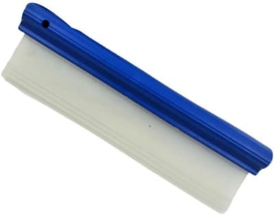 Raamwisser Set - Schoonmaakwisser - Streeploos Schoonmaken - Flexibele Siliconenlip - 31 cm Lengte - Blauw