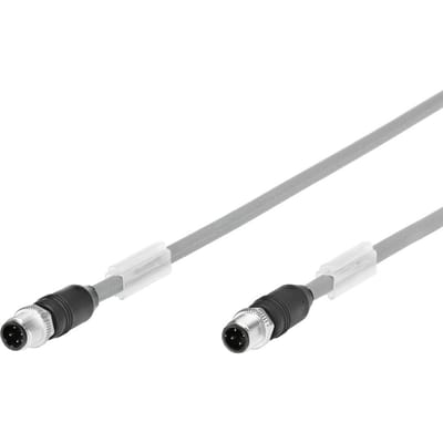 Festo Aansluitkabel Stekker M12x1 D-gecodeerd EN 61076-2-101 1m - 8040447