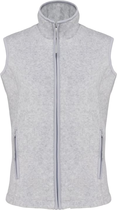Kariban Bodywarmer van microfleece dames K906 - Ash Heather - S
