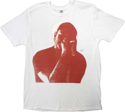 Post Malone - Red Photo Live Heren T-shirt - S - Wit