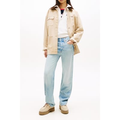 Tommy Hilfiger Mid Rise Straight Denim Light Größe: W28L28 | Straight Jeans Outlet | Damen | Blau