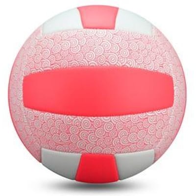 Binnen- en Buitentraining van Opblaasbare Harde Volleybal voor Studenten in het Toelatingsexamen voor de Middelbare School en het Hoger Onderwijs roze