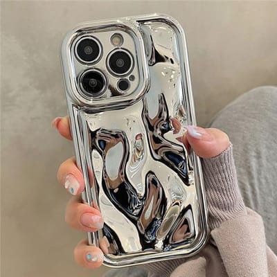 Pour iPhone 15 Pro Max Coque de téléphone de luxe avec cadre plaqué texture météorite 3D Pour iPhone 11 12 13 14 16 Plus Housse de protection souple For iPhone 16 Pro