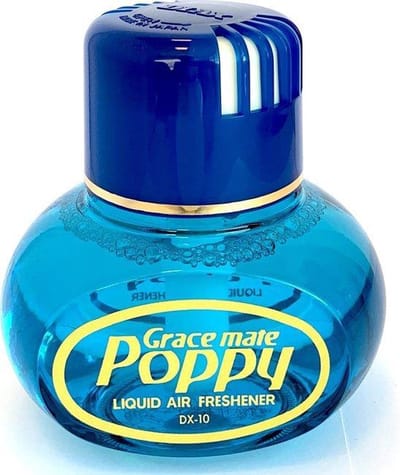 POPPY GRACE MATE® Luchtverfrisser Freesia 150Ml. met RGB led verlichting - Auto - vrachtwagen -Huis - Wonen - Boot - WC