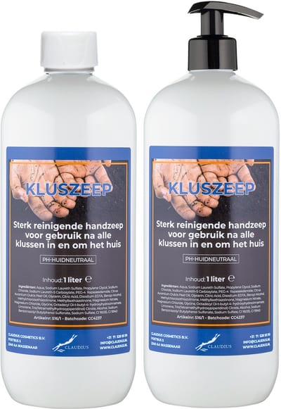 Kluszeep 1 liter - met gratis pomp - set van 2 stuks