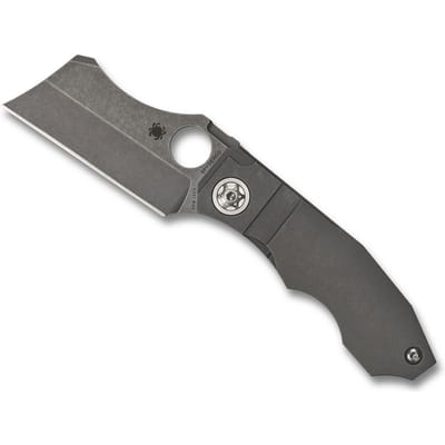 Spyderco stovepipe titanium cpm 20cv pe