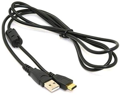 VT Goods - USB Kabel - 1 Meter - Geschikt voor meerdere camera's - Hoogwaardige kwaliteit - Ideaal voor opladen - Geschikt voor Nikon - Kleur zwart