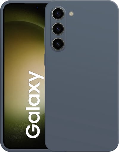 Just in Case hoesje geschikt voor Samsung Galaxy S23 Plus Hoesje - Color Backcover - Blauw
