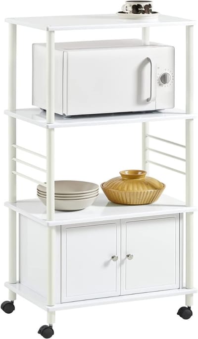 AMA® Magnetronkast - Keukenkast - Keukenkast organizer - ‎40x60x115cm - Wit