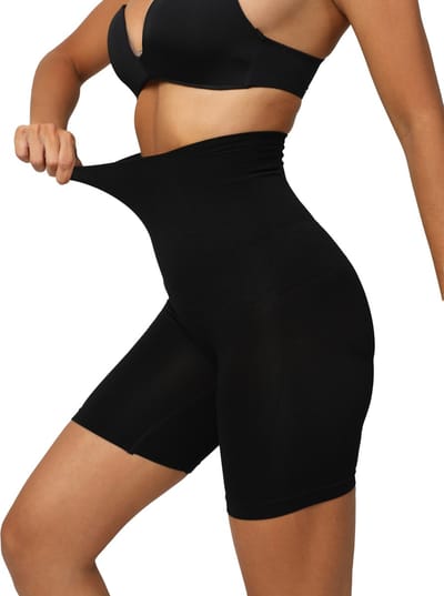 Wonderwear® Shape Broek uit Nederland - Shapewear dames onderbroek - Buikcontrole-onderbroek - Figuurvormend & Ademend - High Waist Shapewear Leggings (Maat XS - 4XXL,S1)
