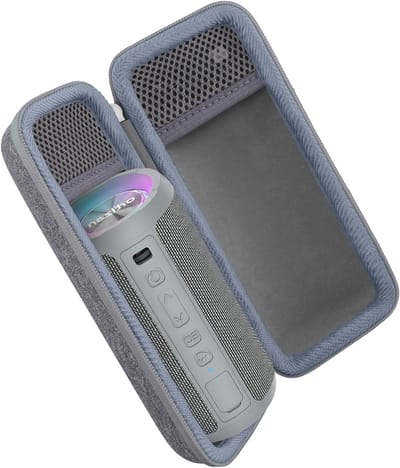 Harde Reiskoffer voor Draagbare Bluetooth Speaker - Waterdichte Bescherming en Geschikt voor Ortizan X10, Ideaal voor Reizen en Outdoor Activiteiten