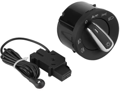 medj-Auto Koplamp Schakelaar Controle & Lamp Sensor Module Geschikt voor Volkswagen VW Mk5 / Mk6 / Passat B6 (3C) | Bouwjaar 2005–2012