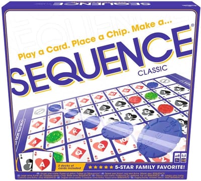 Sequence bordspel strategie spel educatief voor kinderen en families - Engelstalig
