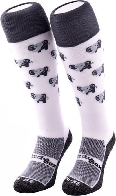 WeirdoSox Olifant sportsokken, hockeysokken, voetbalsokken - Maat 31/35