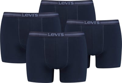 BOXERS 4-pack Levi's herenondergoed Retro Shorts Boxershorts