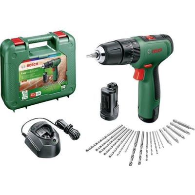 Bosch Home and Garden EasyImpact 1200 Accu-klopboormachine 2 snelheden Incl. 2 accus, Incl. accessoires, Incl. koffer
