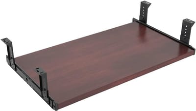 Verstelbaar Houten Lade voor Toetsenbord Onder Bureau - 53 cm, 60 cm, 76 cm