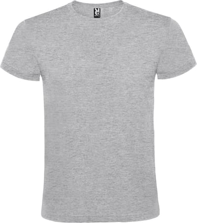 Heather Grijs 30 pack t-shirts Merk Roly Atomic 150 maat 3XL