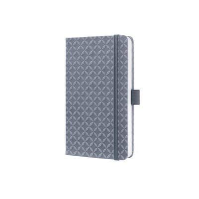 Sigel - notitieboek - Jolie Flair - A6 - hardcover - 174 pagina's - lijn - 80 grams papier - gletsjer grijs - SI-JN126