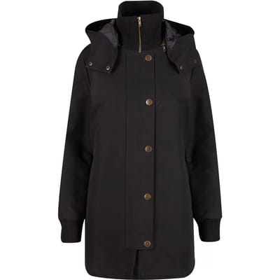 Forvert Lemony Parka Dames Lange jassen - zwart - L