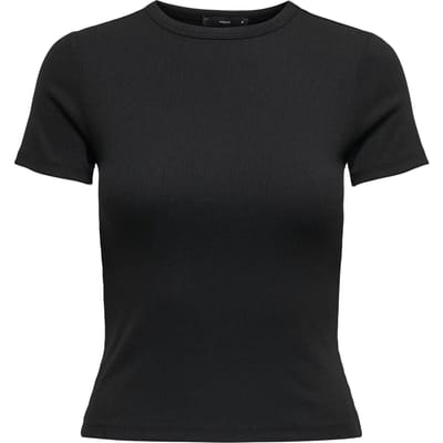 Only T-shirt Onljune S/s Tee Jrs Noos 15335351 Black Dames Maat - XS