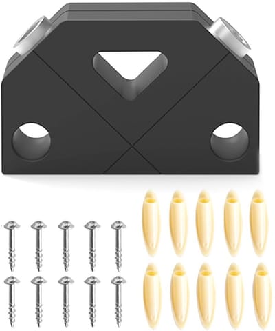 Dailygoods- Deuvelklem Betrouwbare Structuur - Deuvelklemset - Inbussleutel - Borgring - Ferrometalen Schroef - Eenvoudig te Bedienen - Houtverbinder