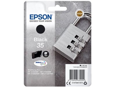 Epson T3581 nr. 35 inktcartridge zwart (origineel)