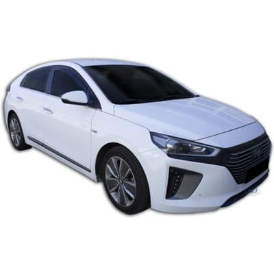 Déflecteurs d'air - J&J AUTOMOTIVE - Hyundai Ioniq - Fumé - Acrylique renforcé - Installation facile