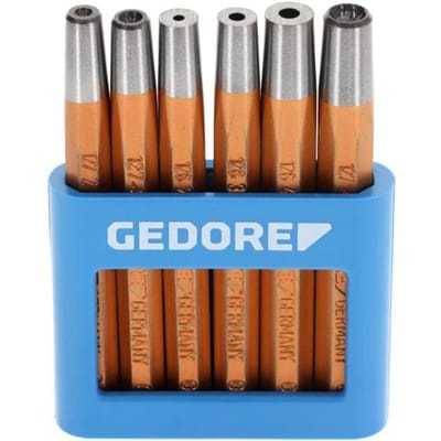 Gedore 8773600 125 B snapper- en dopperset 6-delig (l x b x h) 102 x 75 x 17 mm